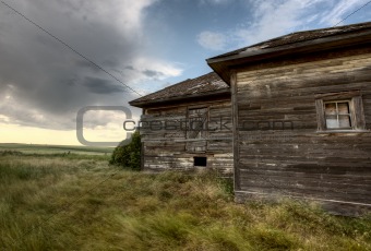 Abandoned Farmhouse Saskatchewan Canada
