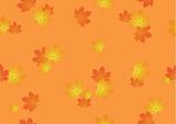 seamless background from autumn maple leaves