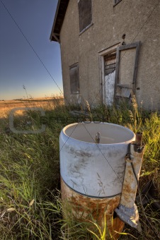 Abandoned Farmhouse Saskatchewan Canada