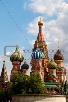 The Cathedral of Saint Basil the Blessed or simply Pokrovskiy Ca