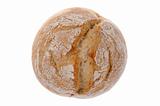 White wheat round bread 