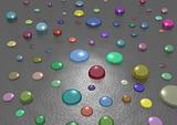 colored drops