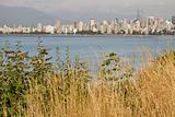 Vancouver BC Downtown from Hasting Mills Park