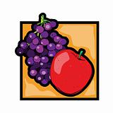 Clip art fresh fruits