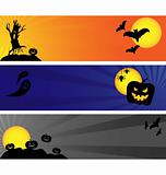 Halloween banners