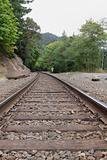 Railroad Tracks Vertical
