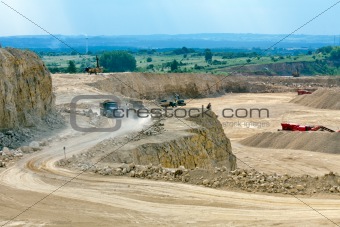 Open-pit mine
