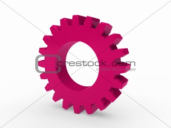 3d gear pink