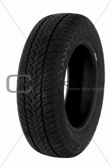Tire, isolated on a white background