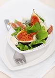 Salad with figs