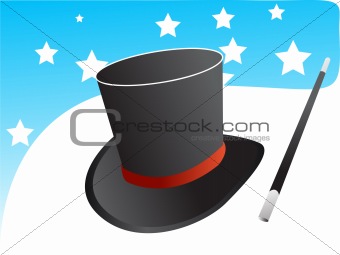 Magic hat vector