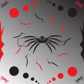 Abstract spiders