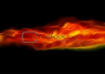 Abstract Fire Flames