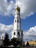belfry of Ivan the Great in the Kremlin Territory