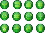 green icons