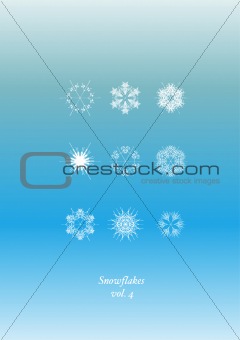 Snowflakes Icon Set