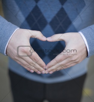 Love+heart+shaped+hands