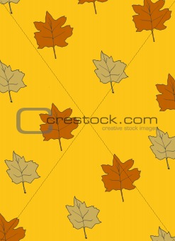 leaf patterned background