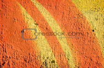 Graffiti wall detail