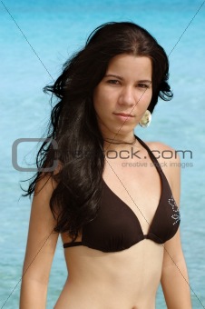 Hispanic Bikini girl