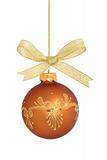 Christmas Ball Series / isolated / with clipping path