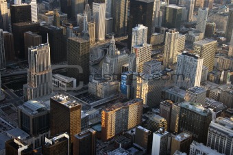 Chicago buildings.