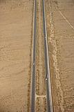 Interstate in desert.