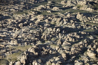 Rocky terrain.