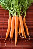 Carrot still life.