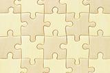 Checkered jigsaw puzzle