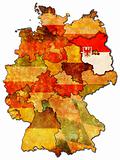 Brandenburg and other german provinces(states)