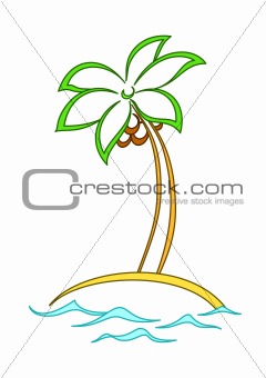 Island with a palm (2)(735).jpg