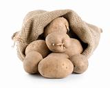 Raw potatoes in a hessian sack isolated(4).jpg