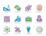 Science and Research Icons