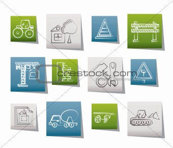 Construction and building Icons