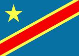 Congo-Kinshasa flag