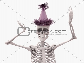 party skeleton