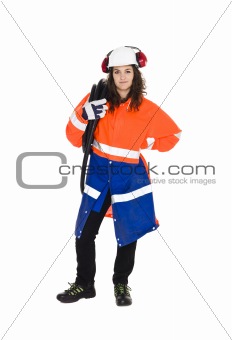 Female Constructionworker