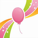 birthday balloon background