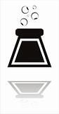 chemical bottle icon