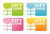 colorful gift cards