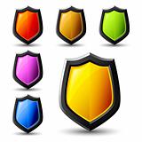 vector shield icons
