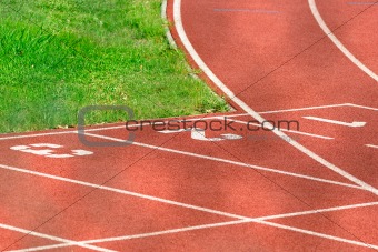 Athletics Running Track