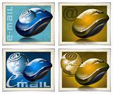 Mouse stamps e-mail