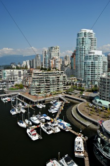 Downtown Vancouver Waterfront, British Columbia, Canada