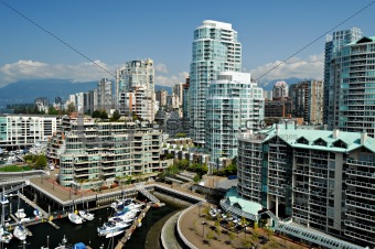 Downtown Vancouver Waterfront, British Columbia, Canada