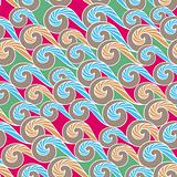 wave seamless pattern background