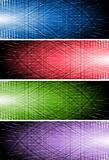 Bright vector banners