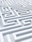White maze - selective focus