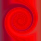 abstract red twirl